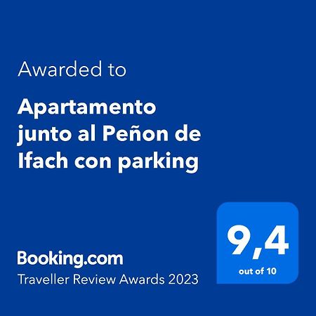 Apartamento Junto Al Penon De Ifach Con Parking Calpe Luaran gambar