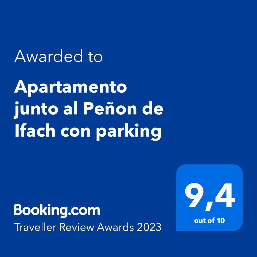 Apartamento Junto Al Penon De Ifach Con Parking Calpe Luaran gambar
